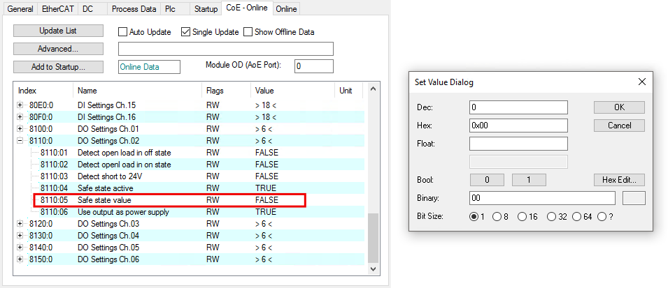 Konfiguration (EP1839-0042 mit Firmware 01) 1: