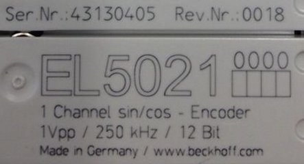 Versionsidentifikation von EtherCAT-Geräten 1: