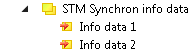 "STM Synchron info data" 1: