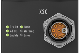 Status-LEDs 1: