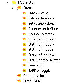 "ENC Status" 1: