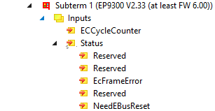 "EBus Error Behaviour" 2: