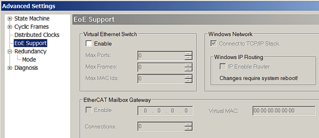 Default Einstellungen und Angaben 11: