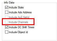 Kanäle in InfoData einblenden (Include Channels) 3: