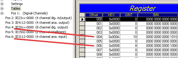 Check of the IP-Link connection 3: