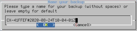 Backup erstellen 2: