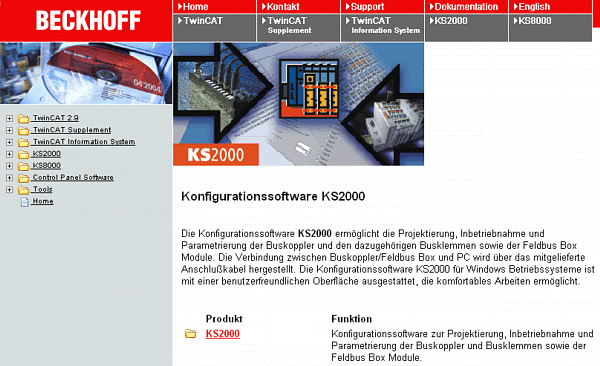 KS2000 Softwareinstallation 1: