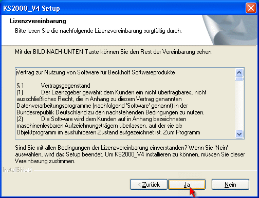 KS2000 Softwareinstallation 7: