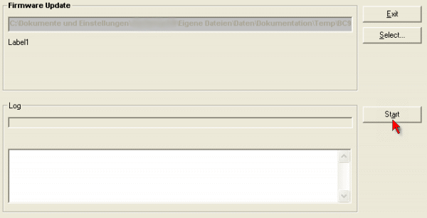 Update der Koppler-Firmware 3: