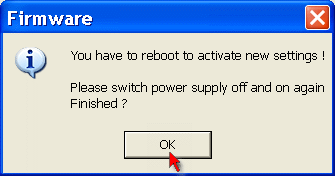 Update der Koppler-Firmware 5: