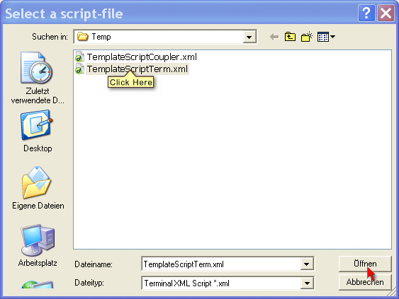 XML Script in eine Busklemme schreiben 2: