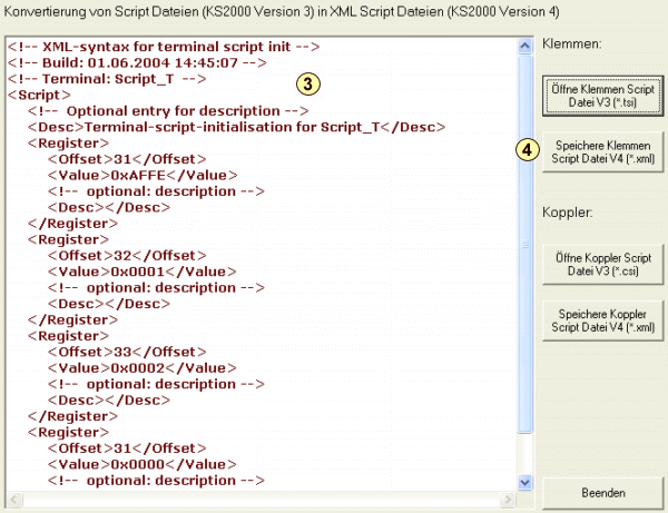 Script Dateien konvertieren 4: