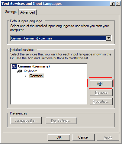 Keyboard Layout Setup 3: