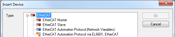 Erstellung von und Umgang mit EtherCAT-Teilnehmern 1: