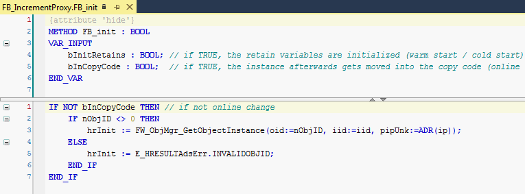 Erstellen eines FBs in der SPS, der als einfacher Proxy die Funktionalität des C++ Objektes anbietet 5: