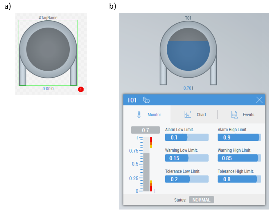 Möglichkeiten des Mappings von SPS-Variablen auf HMI-Controls 4: