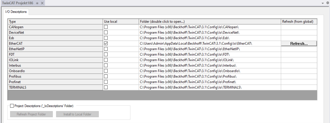 Übersicht IO-Bereich 3: