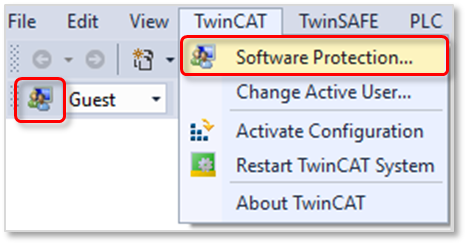 Software-Protection-Konfigurator 1: