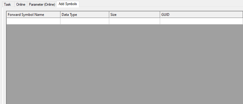 Registerkarte Add Symbols 1: