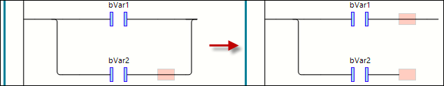 Befehl Parallele Verzweigung öffnen 2: