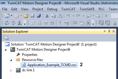 Import einer CSV-Datei (Konfigurationsbeispiel) 2: