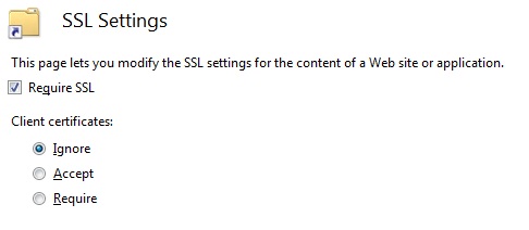 Configuration of SSL/TLS and NTLM Authentification for the TwinCAT ADS WebServices on Windows 7 14: