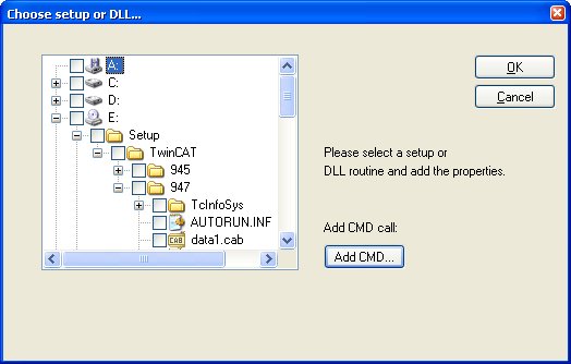 TwinCAT beim Restore installieren 3: