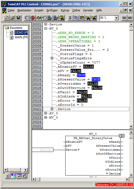 Beispiel: SPS-Automapping 9: