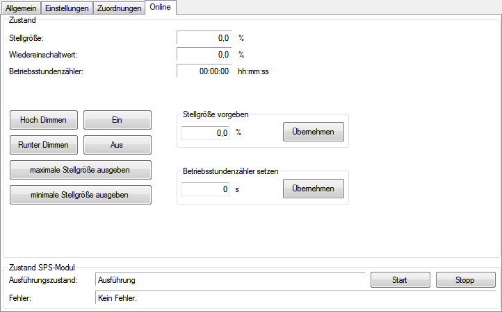 DALI Lampe für Notbeleuchtung 2: