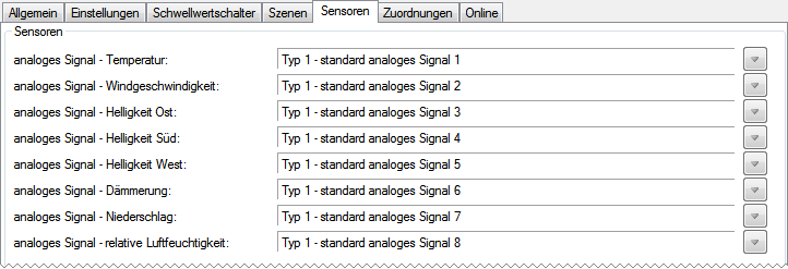 Wetterstation mit analogen / digitalen Signalen 4: