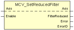 MCV_SetReducedFilter 1: