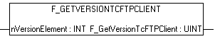 F_GetVersionTcFTPClient 1: