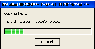 Installation Windows CE 8: