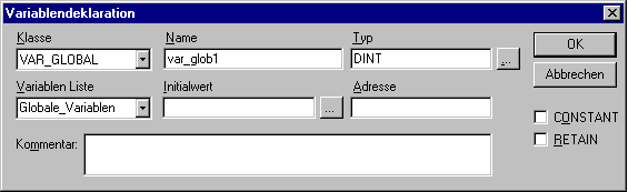 Deklarationseditor 5: