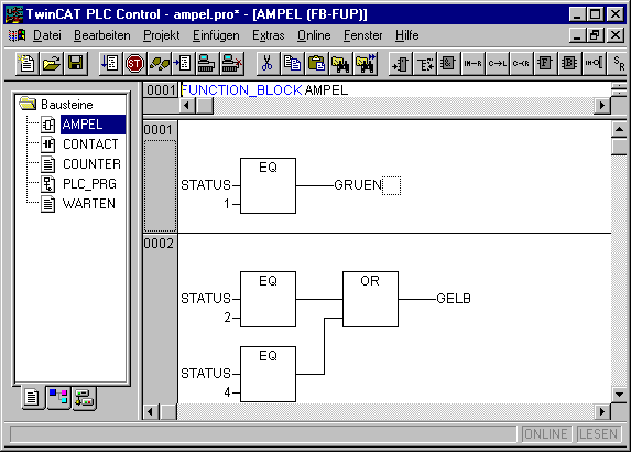Funktionsplaneditor 1: