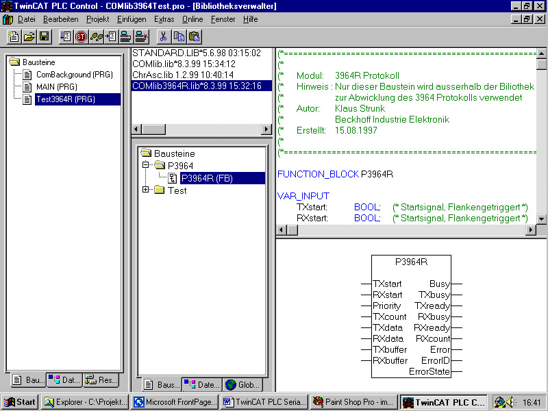 Bilbiotheken einbinden 1: