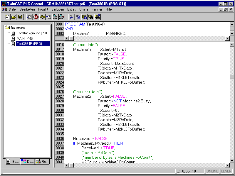 3964R Protokoll 1: