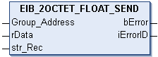 EIB_2OCTET_FLOAT_SEND 1: