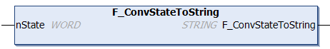 F_ConvStateToString 1: