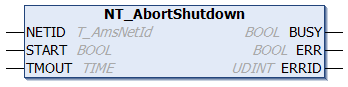 NT_AbortShutdown 1: