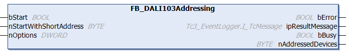 FB_DALI103Addressing 1: