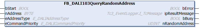 FB_DALI103QueryRandomAddress 1: