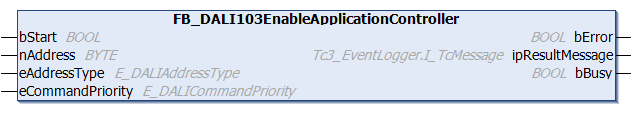 FB_DALI103EnableApplicationController 1: