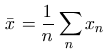 FB_CTRL_ARITHMETIC_MEAN 2: