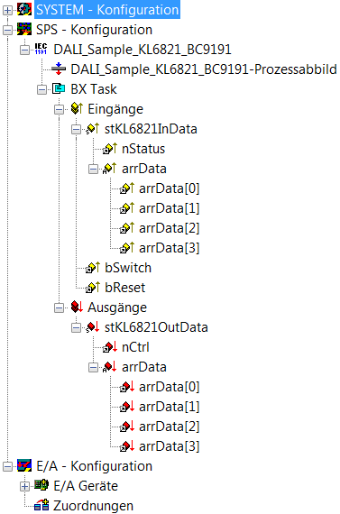 KL6821 Integration in TwinCAT (BC9191) 7: