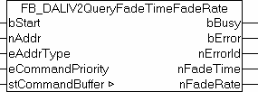 FB_DALIV2QueryFadeTimeFadeRate 1: