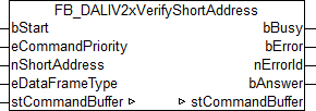 FB_DALIV2xVerifyShortAddress 1: