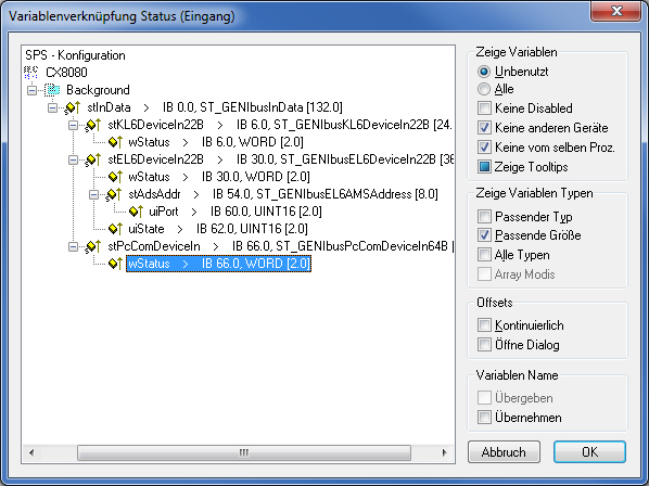 Einstellungen bei Verwendung der OnBoard-RS485-Schnittstelle 4: