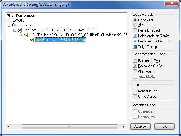 Konfiguration im TwinCAT System Manager 13: