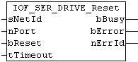 IOF_SER_DRIVE_Reset 1: